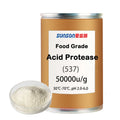 Acid Protease Enzyme Powder (537): Wider pH Range Faster Hydrolysis Clean Label Flavor Boost for Meat/Alcohol/Sauces