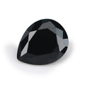 Loose Gemstone Spinel Black Pear Cut Synthetic Spinel for Jewelry Making