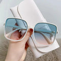 2022 New Design Luxury Oversized square Sunglasses Women Shades Gradient Sunglasses Luxury Uv400 in Stock
