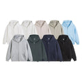 Zipper up Sweater Sweatshirts Hooded Sweats Zip Jackets Custom logo Blank Unisex Clothing Loose Pullover French Terry Clothes