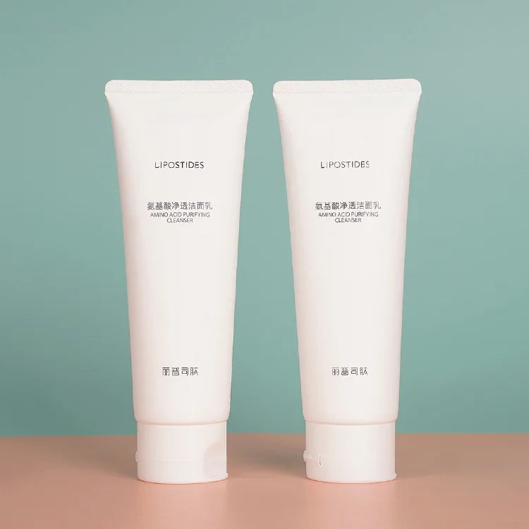 Custom Printed LOGO 50ml100ml150ml Biodegradable Plastic Tube Container Lotion Cosmetic Empty Soft Packaging Tube