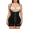 Women's Corset High Girdle Slimming Sheath Belly Compression Buckled Shapewear Hook Open Crotch Garment Tummy Full Shapewear