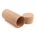 Custom Pet Urn Casket Coffin Small Bamboo Tube Biodegradable Wooden Box for Human Pet Ashes
