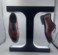 360 Rotating Led Light  Magnetic Levitation Shoe Pair Stand Floating Display for Shoes Bottle and Advertisement