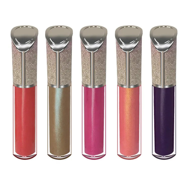Private Label Low Moq Cheap Natural Moisturizer Matte Lip Stick Vegan Make-up Lip Waterproof Diamond Glitter Lipsticks