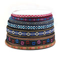 Deepeel WR006 Polyester Lace Dress Embroidery Clothing Accessories Neckline Cuff Skirt Decoration Jacquard Webbing