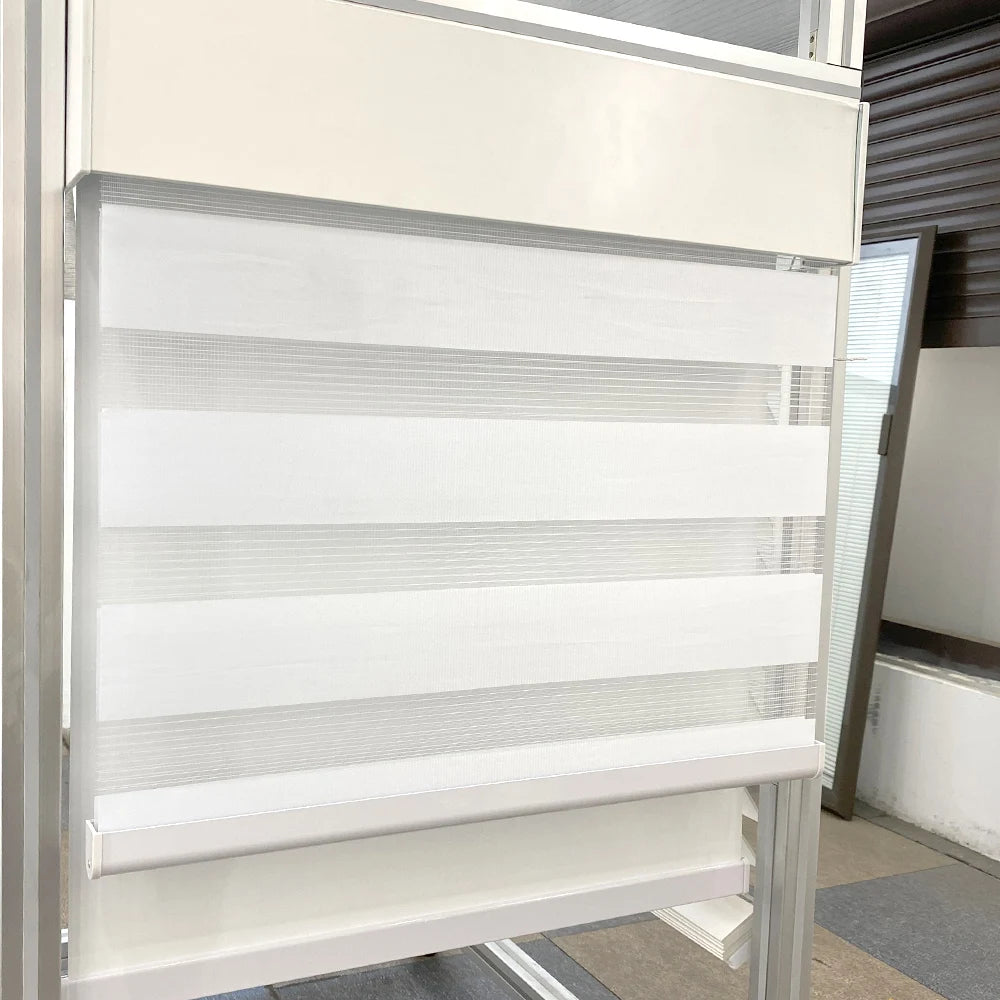 Manufacturer Custom Day and Night Double Roller Shade Motorized Customized Blinds for Window