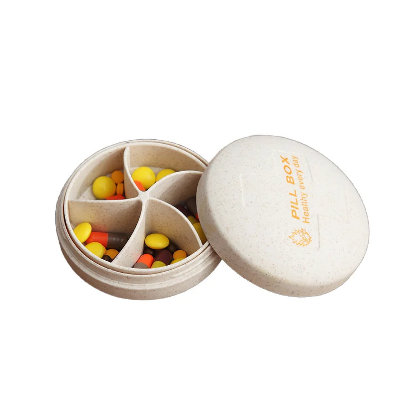 Ecson Portable Mini Water-Proof Storage Pill Organizer Travel Case Plastic Injection Mold for Household Use