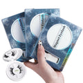 Create Your Own Brand False Mink Eyelashes Magnetic Custom Silk Thick Soft Natural Long Magnetic Lashes With Applicator