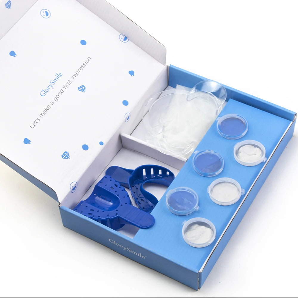 Hottest CE 510K Approved Dental Impression Materials 20g 28g Red&White&Blue Putty Kit Private Label