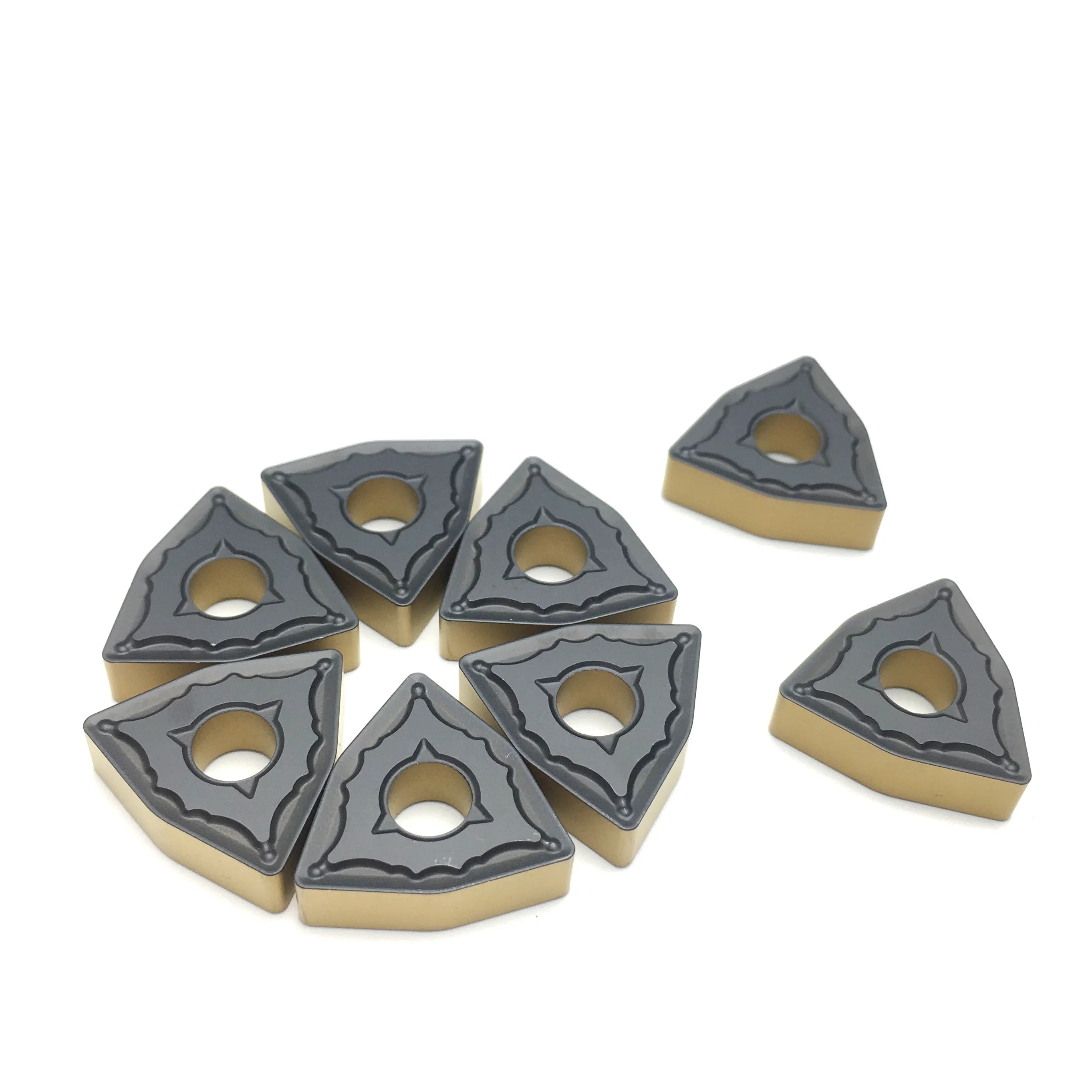 ZZUP Brand ZhuZhou Factory CNC Carbide Inserts WNMG080408-OPM1 External Turning Tips Customizable OEM Support 3-Year Warranty