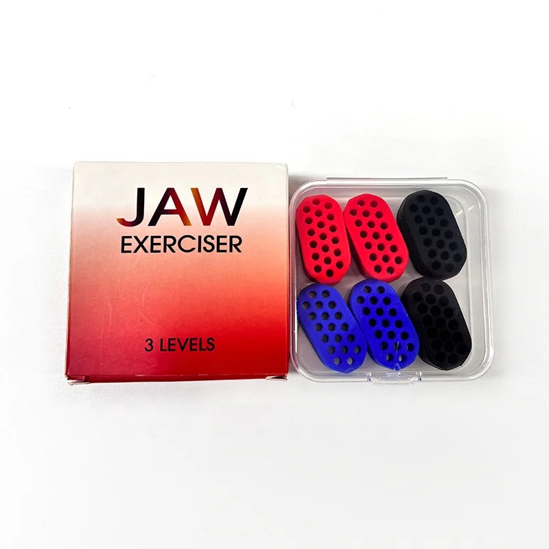 Skyhope Customized Food Grade Silicone Jaw Line Chewing Gum Neck Trainer Fitness Safety Jawline Exerciser