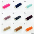 2023 Hot Sell 100% Cotton Hair Weaving Thread Small Roll for Sewing Hair Extensions Free Samples