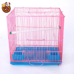 Foldable Indoor Small Pet Parrots Bird Cages Metal Wire Materials Bird Cage