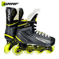 Factory Price GRAF MAXX19 2.48kg ABEC-9 Bearing PU 78A Four Wheel Anti-Displacement Roller Skate Shoes Asia Only Flashed