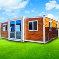 2 3 Bedroom Multi Family Expandable Houses Australian Prefabricated Luxury Steel Frame Home House for Canada of 20 Meters and 3