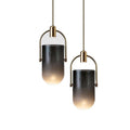 Indoor Simple Luxury Glass Pendant Light China Wholesale Modern Gold Led Chandelier for Kitchen Restaurant