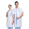 High Quality Medical Clothing Nurse Doctor Working Clothes Lady Women Hospital Clothing Long Sleeve Short Sleeve White Lab Coat