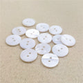 14L-44L Round Natural Mop Pearl White Buttons