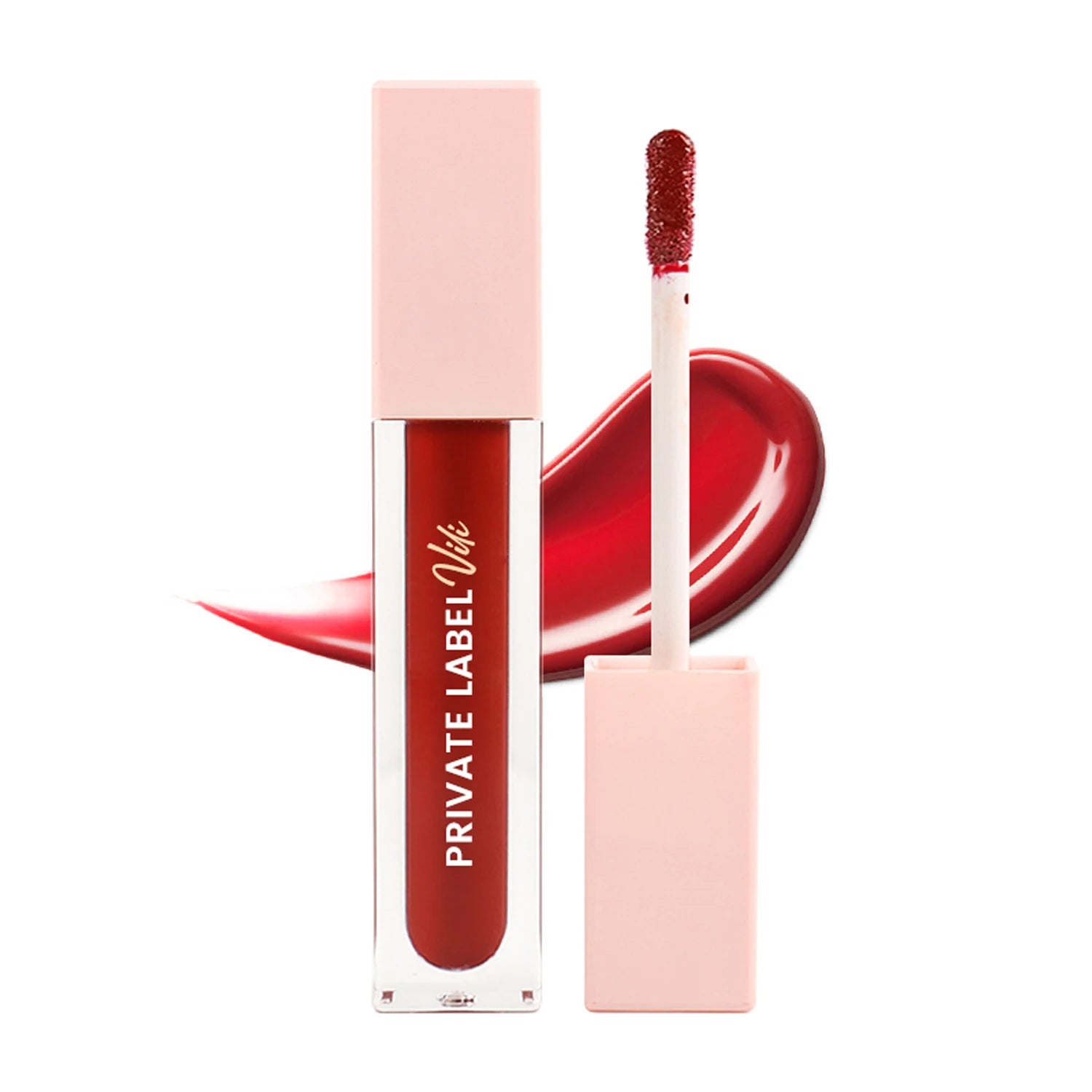 Hot Sale 48 Colors Custom Logo Shimmer Matte Private Label Makeup Wholesale Bulk Cosmetics Natural Lip Gloss