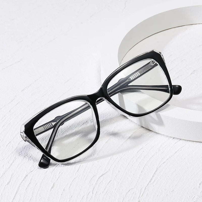 Wholesale Stock TR90 Metal Optical Glass Custom Spectacle Frame Eyeglasses Frames Computer Anti Bluelight Glasses for Men Women