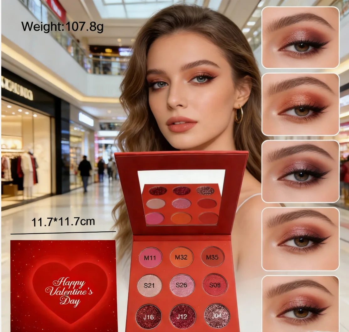 Wholesale High-Performance Matte Shimmer Eyeshadow Palette Long-Lasting Glitter Pigment Fair Pricing Mineral Pigments Natural