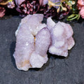 Wholesale Small Sparkly Natural Angel Aura Spirite Quartz Crystal Geode Cluster