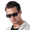 Popular Fashion Woman Vintage Small Square Sunglass UV400Black Sun Glasses Shades