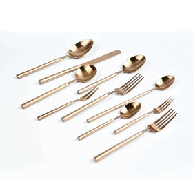 Joy Tableware Bulk Gold Flatware Gold Plated Stainless Steel Flatware Set