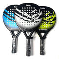 Low Price in Stock Padel Tennis Racket 50%carbon Wholesale 38mm Round Shape Padel Rackets Quick Shipment