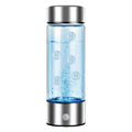 Portable 420ml Hydrogen Water Bottle Generator Stainless Steel Ion Water Machine for Cars Battery Powered