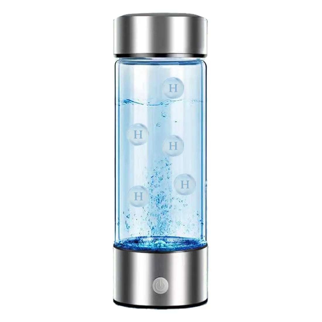 Portable 420ml Hydrogen Water Bottle Generator Stainless Steel Ion Water Machine for Cars Battery Powered