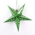 120cm Three-Dimensional Laser Five-Pointed Star Hanging Card Festive XJ0081-F Paper Ornaments for Christmas Easter for Shopping