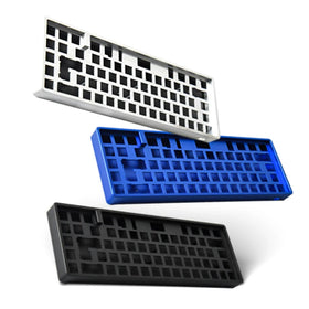China Manufacturer Professional Made Precision Cnc Milling Machining Part Metal Anodizing Aluminium Mechanical Keyboard Case Kit