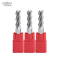 FEIDA 6mm 8mm CNC HRC55 Diamond Coated Flat End Mill 3-Flute Carbide Milling Cutter OEM ODM Aluminum Metal Processing