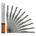 JMD Saw Blade 10pcs HCS Ground Reciprocating Saw Blade Sets Wood Cutting Saw Blade