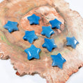 Huiying Gemstone Carved Blue Aventurine Star Crystal Stones Crafts