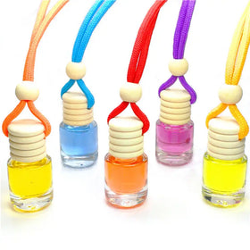 Aromatherapy Hanging Personalized Car Perfume Glass Fragrance Aroma Diffuser Bottle