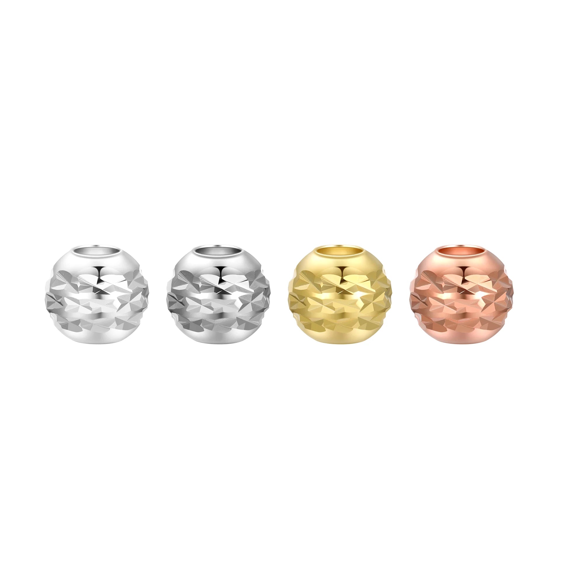 Hot Sale 925 Sterling Silver Spacers Bead Accessories DIY Pineapple Bead Pendant for Jewelry Making Supplies