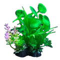 Artificial Aquarium Decor Plants Water Weeds Ornament Aquatic Plant Fish Tank Grass Decoration Accessories 14cm