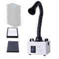 KNOKOO FES150S 100W Motor Laser Smoke Purifier with HEPA Filter 14PCS Pre Filter Mobile Fume Extractor for Industrial Use-New