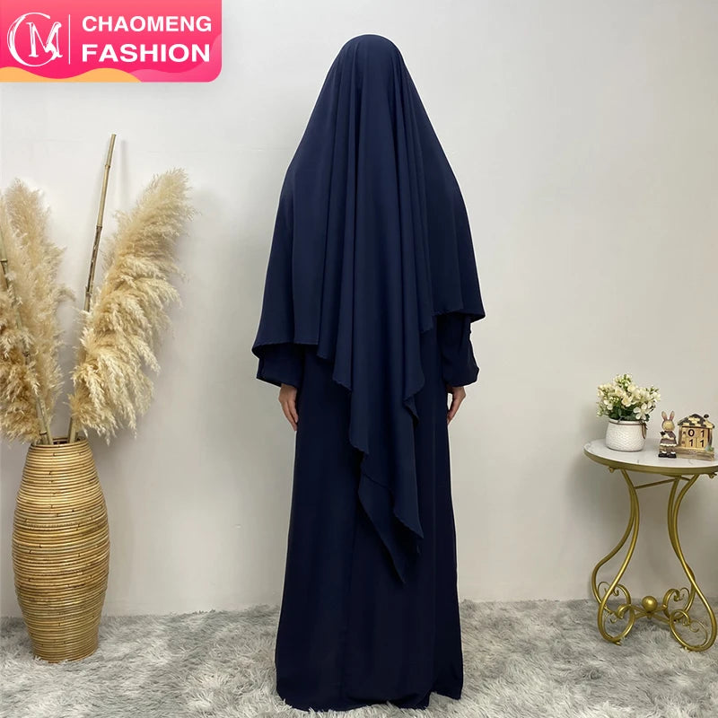 2231# 12 Colors Nida Islamic Jilbab Head Hijab Solid Color Shawl Scarfs Long Khimar for Muslim Women Eid