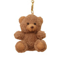 Cute Peluches Bear Toy Plush Keychains Small Teddy Bears Soft Stuffed Animal Plush Keychains Toys Child Gift Claw Machine Doll