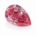MiShang Jewelry Pear Shape CVD HPHT Vivid Intense Fancy pink Lab Grown Diamond