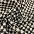High Quality 100% Polyester Heavy Weight Small Fragrant Plaid Tweed Jacket Fabric for Women's Clothing Stretch for Bags