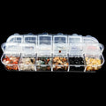 2026 Natural Crystal Gem Gravel 12 Topaz Amethyst Agate Jade Gravel 2026 Day Nail Sequins