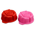HY Rose Flower Birthday Cake Mold for Anniversary Birthday Cake