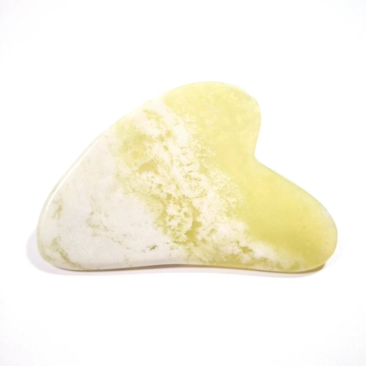 DIY Butterfly Style Gua Sha Jade Xiuyan Jade Plate Gua Sha-tool
