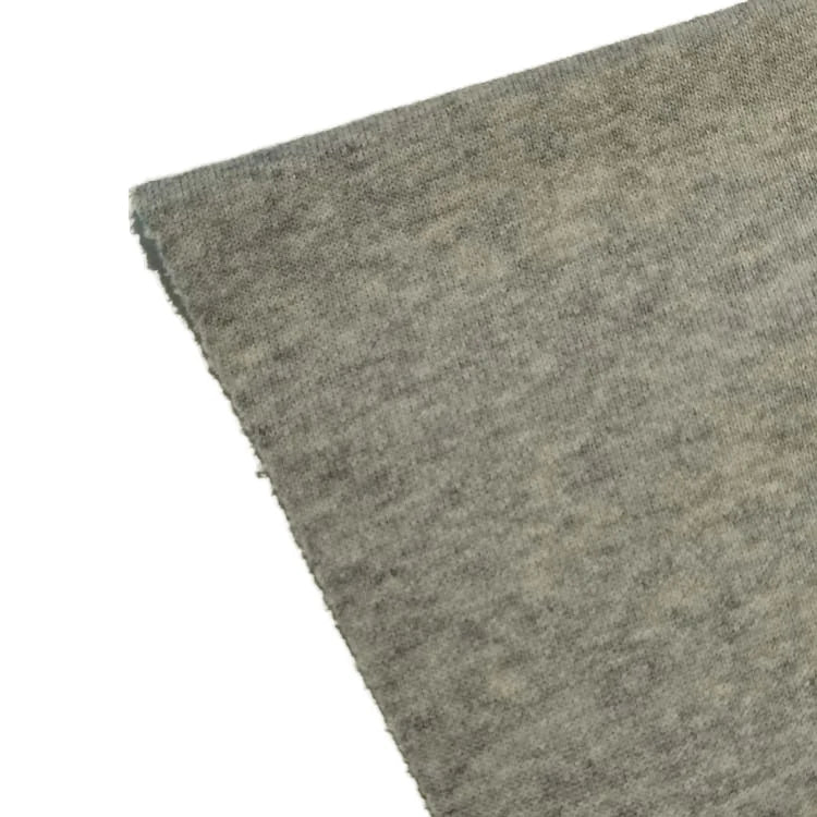 Manufacture Supplier CVC 85 Cotton 15 Polyester Hacci Terry Knit Fabric for Sweater