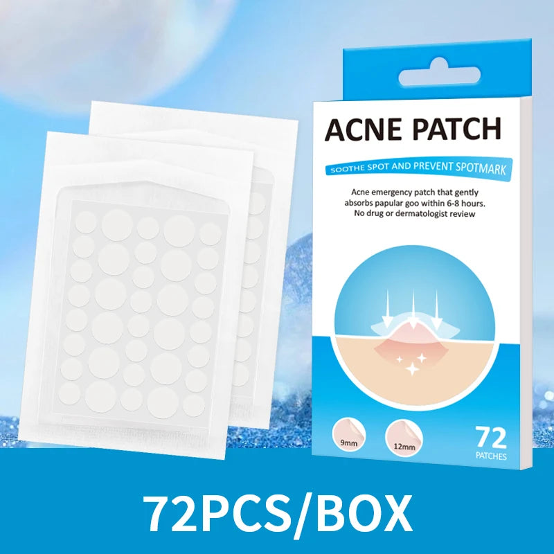 Private Label Star Shape Hydrocolloid Pimple Patch Colorful Acne Healing Patch for Effective Treatment